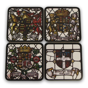 Hever Castle stained glass placemats